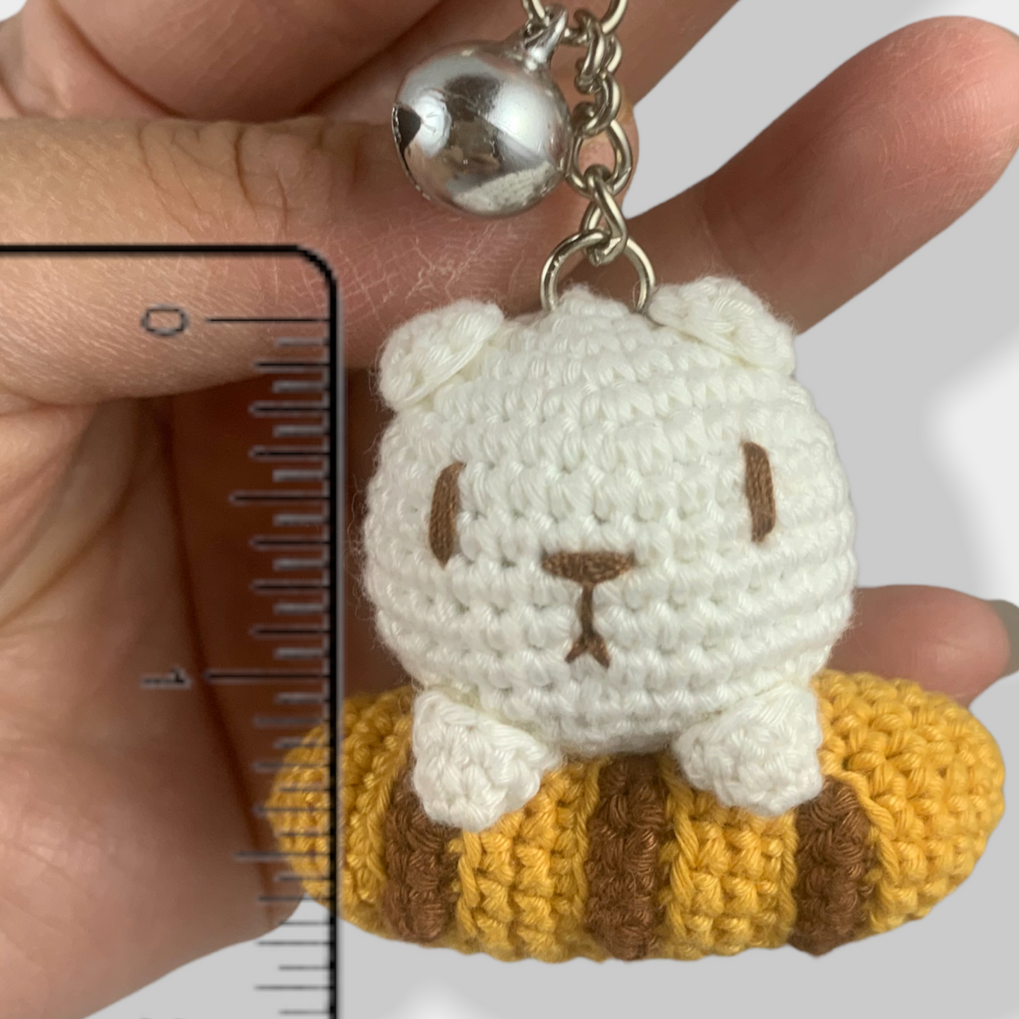 Hungry Kitty Keychain